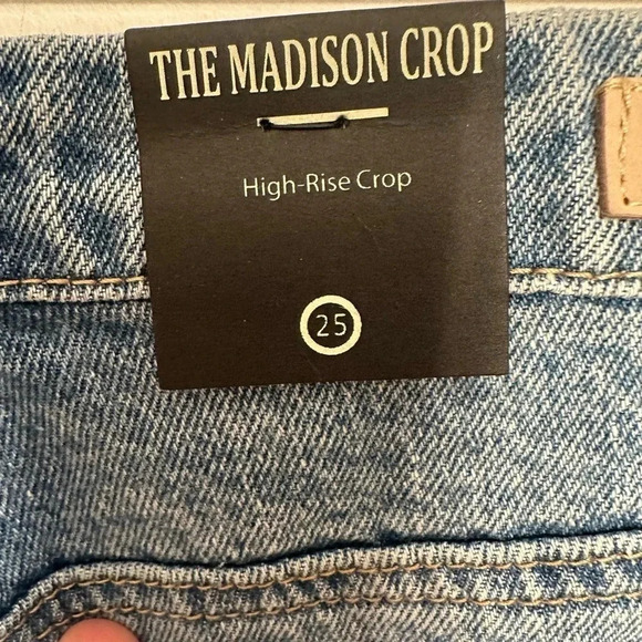 Blank NYC NWT’s Madison drop high rise with button fly. Size 25 - Picture 7 of 9